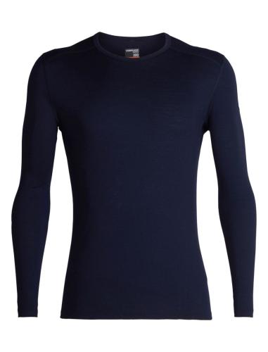 Preview: Einzelstück Icebreaker Men 200 Oasis LS Crewe - midnight navy