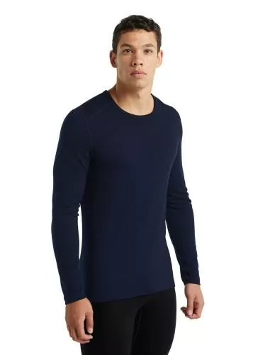 Icebreaker Men 260 Tech LS Crewe - midnight navy