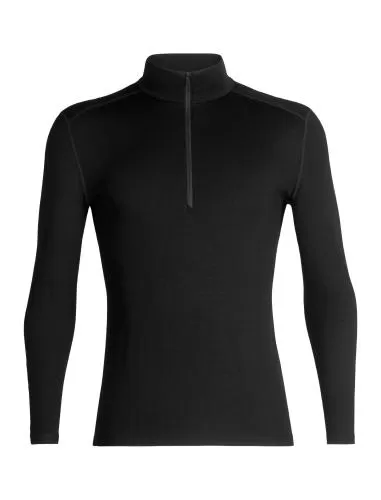 Icebreaker Men 260 Tech LS Half Zip - black