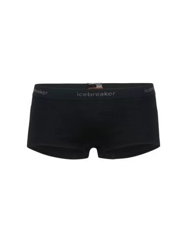 Icebreaker Women 200 Oasis Boy Shorts - black