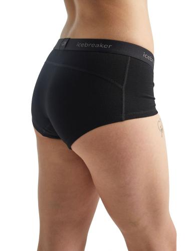 Preview: Icebreaker Women 200 Oasis Boy Shorts - black