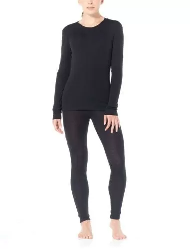 Icebreaker Women 175 Everyday LS Crewe - black