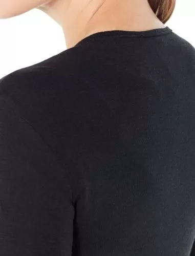 Icebreaker Women 175 Everyday LS Crewe - black