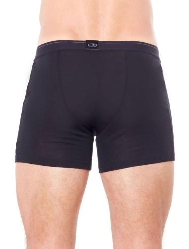Preview: Icebreaker Men 175 Everyday Boxers wFly - black