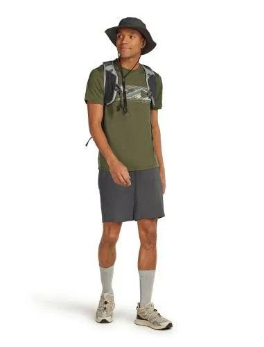 Icebreaker M Mer Elevation Stretch 9 Shorts - obsidian