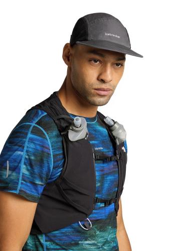 Preview: Icebreaker U Shell+ Cotton Windb 5 Panel Cap - obsidian