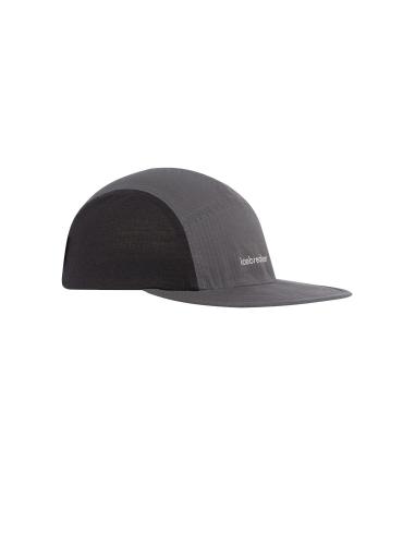 Preview: Icebreaker U Shell+ Cotton Windb 5 Panel Cap - obsidian