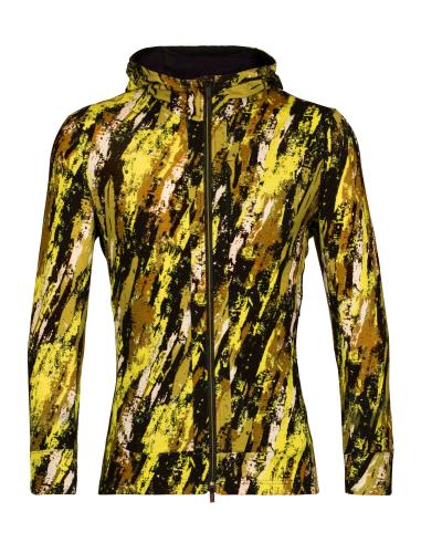 Preview: Icebreaker Men Quantum III LS Zip Hoodie Sedimentary - black