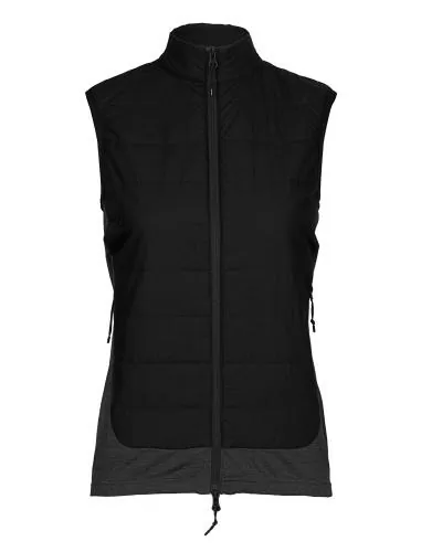 Icebreaker Women MerinoLoft Vest - black