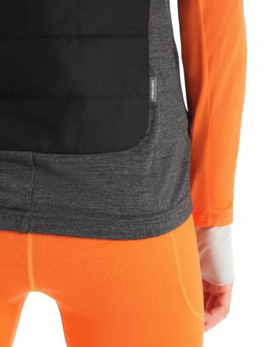 Icebreaker Women MerinoLoft Vest - black
