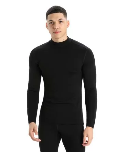 Icebreaker Men 260 Tech LS Turtleneck - black