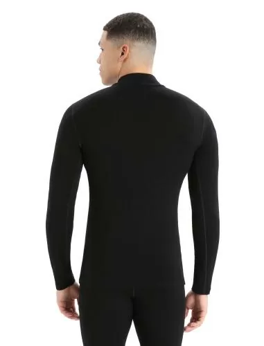 Icebreaker Men 260 Tech LS Turtleneck - black