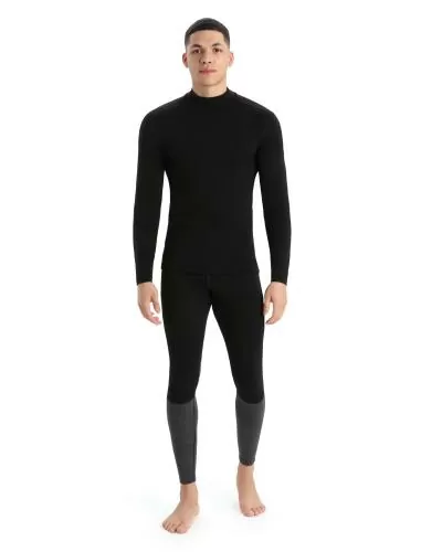 Icebreaker Men 260 Tech LS Turtleneck - black