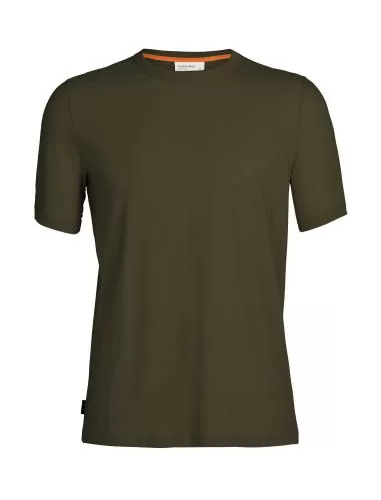 Icebreaker Men Tencel Cotton SS Tee - loden