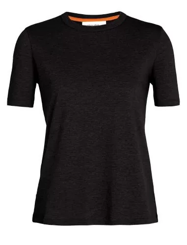 Icebreaker Women Tencel Cotton SS Tee - black