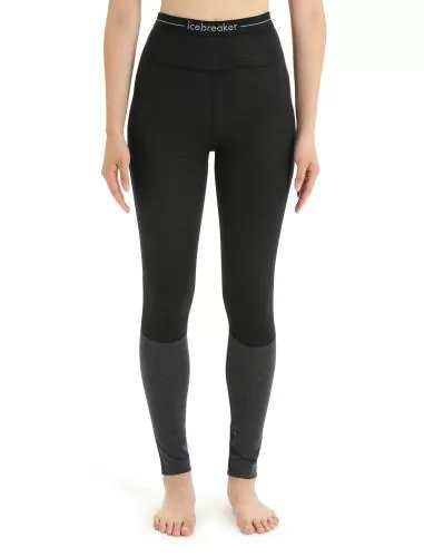 Icebreaker Women 125 ZoneKnit Leggings - black