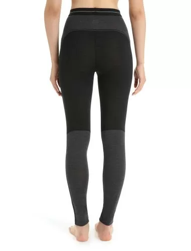 Icebreaker Women 125 ZoneKnit Leggings - black