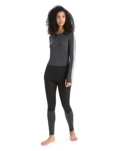 Icebreaker Women 125 ZoneKnit Leggings - black