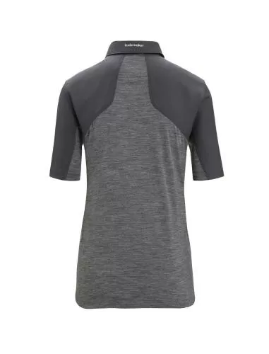 Icebreaker Women Hike SS Top - gritstone hthr
