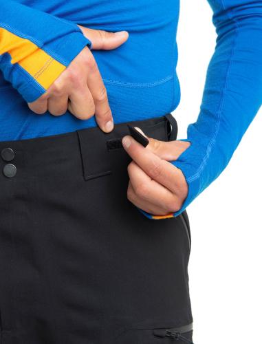 Preview: Icebreaker Men Merino Shell+ Peak Pants - black