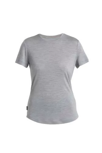 Icebreaker Women Merino 125 Cool-Lite Sphere III SS Tee - metro hthr