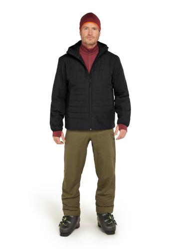 Preview: Icebreaker Men 1360 MerinoLoft Jacket - black