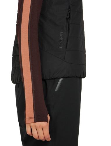 Icebreaker Women 1360 MerinoLoft Vest - black