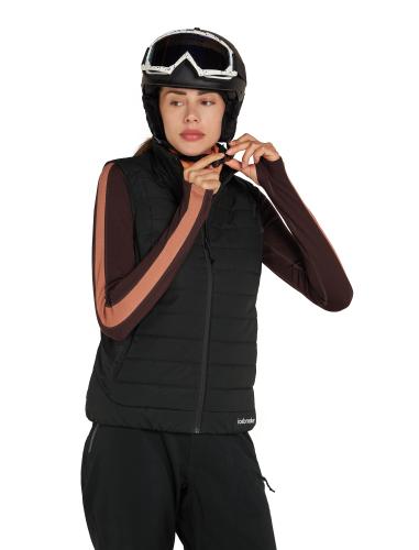 Icebreaker Women 1360 MerinoLoft Vest - black