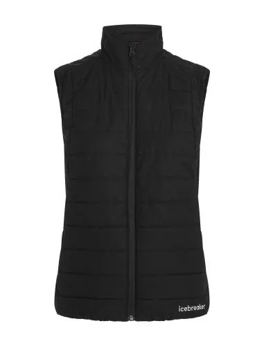 Icebreaker Women 1360 MerinoLoft Vest - black