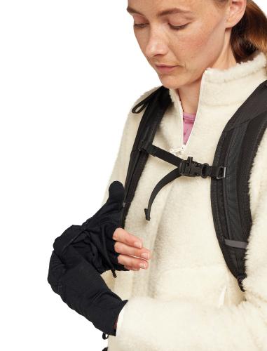 Preview: Icebreaker Unisex Merino Mer Sierra Convertible Mitten - black
