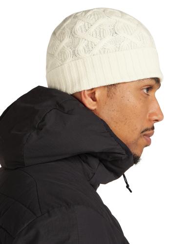 Preview: Icebreaker Unisex Merino Mer Cable Knit Beanie - undyed