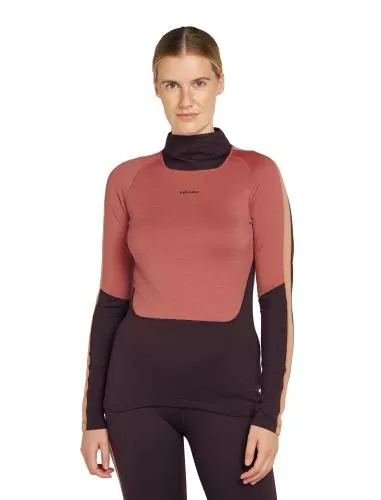 Icebreaker Women Merino 200 Oasis Sonebula LS High Neck - bitterswee