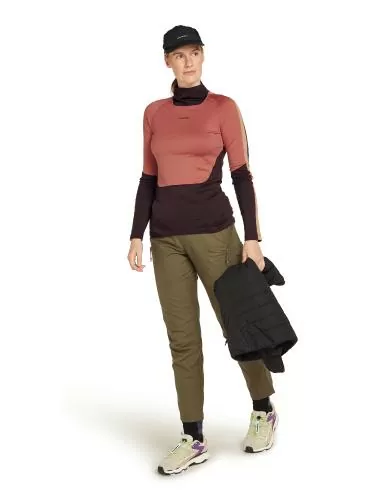 Icebreaker Women Merino 200 Oasis Sonebula LS High Neck - bitterswee