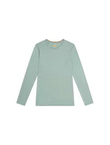 Icebreaker Women Merino 200 Oasis LS Crewe - moss