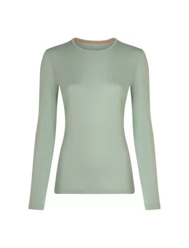 Icebreaker Women Merino 260 Tech LS Crewe - moss