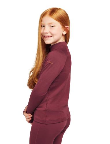 Preview: Icebreaker Kids Merino 260 Tech LS Half Zip - port