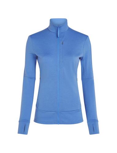 Preview: Icebreaker Women Merino Mer 260 Quantum IV LS Zip - baja