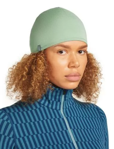 Icebreaker Unisex Merino 200 Oasis Reversible Beanie - peridot