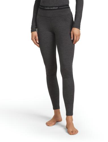 Preview: Icebreaker Women Merino 260 ZoneKnit Leggings - jet hthr-011