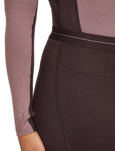 Icebreaker Women Merino 260 ZoneKnit Leggings - java