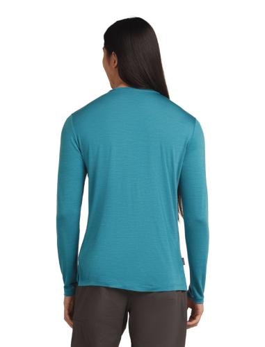 Preview: Icebreaker Men Merino Blend 125 Cool-Lite Sphere LS Tee - topaz