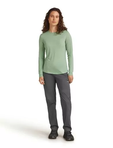 Icebreaker Women Merino Blend 125 Cool-Lite Sphere LS Tee - seaglass