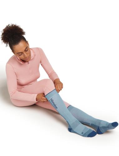 Preview: Icebreaker Women Merino Blend Ski+ Light OTC - hydro