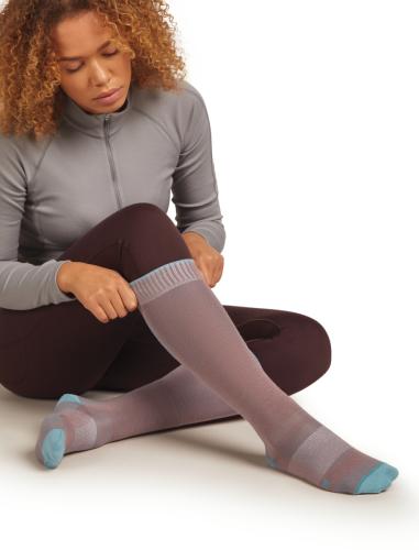 Preview: Icebreaker Women Merino Blend Ski+ Ultralight OTC - summit