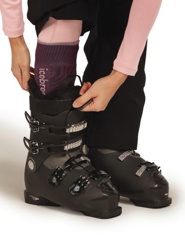 Preview: Icebreaker Women Merino Blend Ski+ Medium OTC Mountain Contour - java