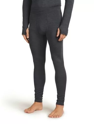 Icebreaker Men 200 MerinoFine Ace Leggings - jet hthr-011