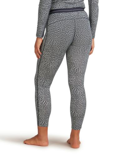 Preview: Icebreaker Women Merino 200 Oasis Leggings Flock Forms AOP - midnight navy