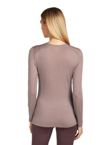 Preview: Icebreaker Women Merino 200 Oasis LS Crewe Rainer Ridge - summit