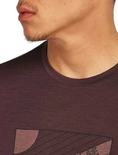 Icebreaker Men Merino 150 Tech Lite SS Tee In The Wild - java