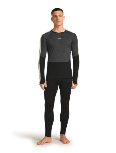 Preview: Icebreaker Men Merino 200 Oasis+ LS Crewe - black